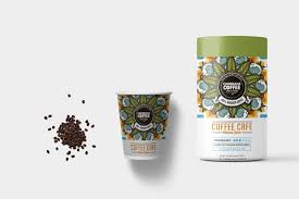 Coffee Beans Packaging Bottle Label Mockup Logo Design Mockup Mockup Free Psd Mockup Design