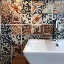 10x10cm Nikea Mix Pattern Tile Set Manufactured By Yurtbay Seramik Buy Now Ceramicplanet Co Uk