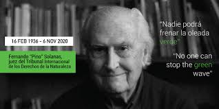 Sentimos La Partida De Fernando “Pino” Solanas