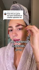 Replying to @Femm my eyebrow glo up! i linked the castor oil under my  “skincare favs”