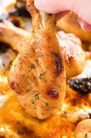 Easy Baked Chicken Drumsticks Recipe The Salty Marshmallow Recipe Drumstick Recipes Chicken Drumstick Recipes Baked Chicken Drumsticks