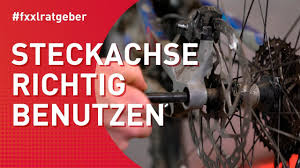 Steckachse Richtig Benutzen Youtube