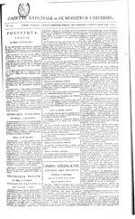 Gazette Nationale Ou Le Moniteur Universel Port Au Prince Copy