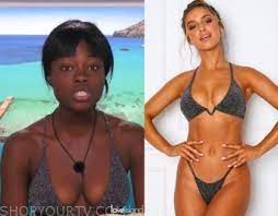 Log in to follow creators, like videos, and view comments. Love Island Au Season 2 Week 1 Cynthia S Metallic Glitter Bikini Shop Your Tv