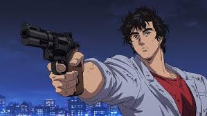 Ryo Saeba Works The Streets Of Tokyo As The City Hunter He S A Sweeper And With His Sidekick Kaori Makimura He Keeps The Ci In 2020 City Hunter Hunter Hunter Anime