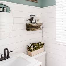 Solve the excess moisture issue, and you'll solve your mold growth issue. Zinsser Interior Paint Transforms Bathroom Shiplap Interior Paint Ship Lap Walls Mold And Mildew