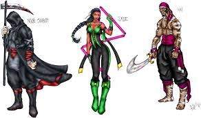 The best gifs for noob saibot. Jax007s Noob Saibot Jade And Kai Colored Mortal Kombat Online