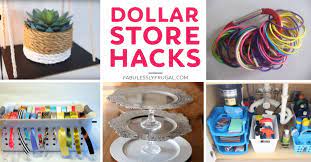 11 Fantastic Diy Dollar Store Hacks And Crafts Fabulessly Frugal