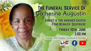 The Funeral Service of Catherine Augustin (Catho)
