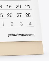 But this time i release free tent calendar mockup and that's something new. Calendar Mockup In Stationery Mockups On Yellow Images Object Mockups