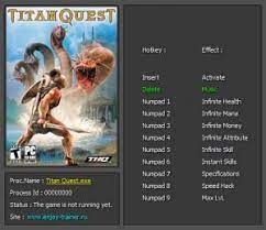 Titan Quest Anniversary Edition Trainer 8 V1 3 Mrantifun Download Cheats Codes Trainers