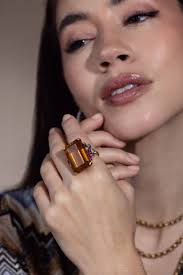 Fred Leighton: Retro Citrine Ring