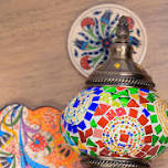 Mosaic Lamp Workshops in Londonderry, NH