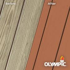 Solid color waterproofing wood stain sealer behr premium behr. Exterior Wood Stain Colors California Rustic Wood Stain Colors From Olympic Com