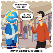 Image result for internet explorer comics