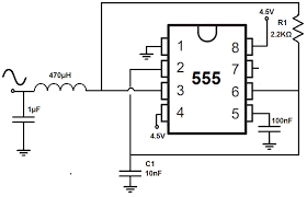 How To Build A Sine Wave Generator With A 555 Timer Chip Sine Wave Circuit Projects Generation
