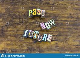 Past Present Now Future Today Tomorrow Plan Ahead Stock Image ...