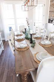Discover The Best Interior Design Inspirations For A Brand New Home Decor Home Farmhouse Dining Room Table Dining Room Table Decor Farmhouse Dining Table