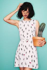 Kenzo Cartoon Cactus Dress Kenzo Dress Cactus Dress Kawaii Dress
