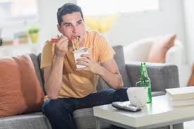 One option is to place the sofa against a wall or, if it's a sectional, to put it in a. Almost Half Of All Brits Eat On The Sofa As They Ditch Dinner Table In Favour Of Tv