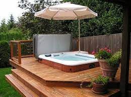 30 Incredible Hot Tub Suitable For Small Backyard Decor Renewal Hot Tub Backyard Hot Tub Outdoor Hot Tub Patio