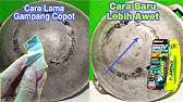 Bentuk cekung pada wajan bisa mengantarkan gelombang tersebut menuju satu titik. Cara Menambal Panci Katel Ketel Yang Bocor Youtube