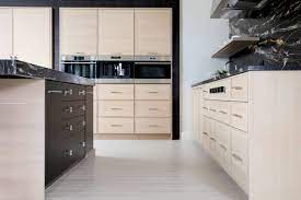 White oak is as durable as its red counterpart and a bit stronger. Modern Kitchen With White Oak Cabinets Normandy Remodeling