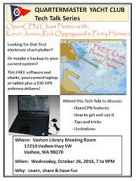 quartermaster yacht club free marine chart plotter