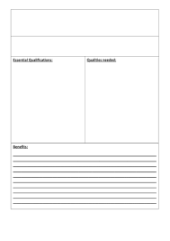 Check spelling or type a new query. Job Advert Template Free Teaching Resources