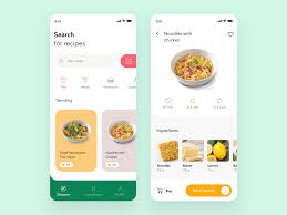 Recipe App Design By Batonitato Dribbble Dribbble Food App App Design Cooking App