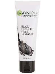 Black Peel Off Mask With Charcoal Garnier Skinactive Black Peel Off Mask Peel Off Mask Skin Brightening Mask
