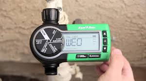 Try a bit of troubleshooting to determine what the problem is before resorting to an open valve will require more extensive corrections that do not involve the electronic timer. Rain Bird Electronic Garden Hose Sprinkler Timer Youtube