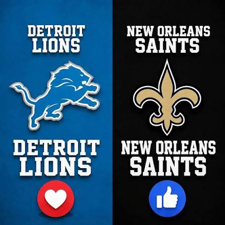 🗓️] CONFIRMED: The Detroit Lions vs. New Orleans Saints game has been  rescheduled. 🔥 A blockbuster showdown in the NFL — where victory, rivalry,  and heartbreak are separated by just one game. [