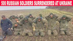 March 11, 2022: 500 Russian soldiers surrendered at Ukraine | weehingthong