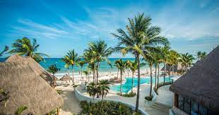 Mahekal Beach Resort Invites You To Experience Beachfront Bliss High End Amenities And Authentic Maya In 2021 Mexico Honeymoon Beach Resorts Playa Del Carmen Resorts