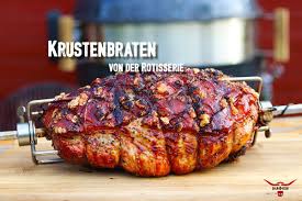 Krustenbraten Ist Doch Immer Wieder Lecker Ohne Viel Aufwand Erhalt Man Mit Der Moesta Rotisserie In Rela Krustenbraten Krustenbraten Grillen Gegrilltes Essen