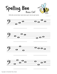 Who Likes Spelling Bees Here Are Three Spelling Bee Worksheets One For The Treble Staff One For Music Theory Worksheets Music Lessons For Kids Learn Music