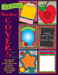 Über 80% neue produkte zum festpreis. Clip Art Borders For School Cover Pages By Dj Inkers