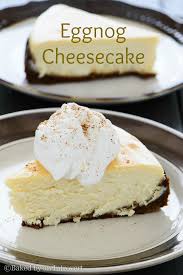 Eggnog Cheesecake Recipe Eggnog Cheesecake Cheesecake Baking