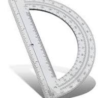 Emraw Math Geometry Set Durable Lightweight Geometry Tool Triangle  Protractor Plastic Ruler Professional Drafting Combination Set for School  Home and ...