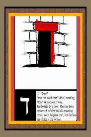 · the numeral 4 in hebrew numbering. Study 1 Dalet Asian Beacon