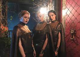 Check spelling or type a new query. The Weird Sisters Behind The Scenes Of Sabrina Spellman Facebook
