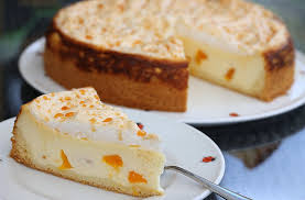 Egal ob aprikosen, pflaumen, pfirsiche, nektarinen, knubbeligen kirschen: Vanille Kase Kuchen Mit Pfirsichen Einfach Nur Lecker