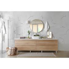 Quand on emménage dans une maison, on peut avoir une salle de bains. Panneau Decoratif Mural Surface Design Marbre Blanc 4 Pi X 8 Pi Dp4796 Wh Reno Depot