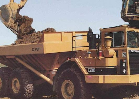 Caterpillar D350C Off-Highway Truck
