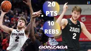 — drew timme could have left j.j. Drew Timme Gonzaga Bulldogs Freshman 20 Pts 10 Reb Vs Saint Mary S Gaels Next Ones Youtube