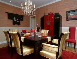 Solid rosewood dining room suite seats eight persons including sideboard. Serene And Practical 40 Asian Style Dining Rooms