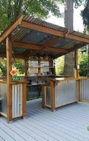 A flat, shed style roof or a more traditional gable roof. 27 Best Outdoor Kitchen Ideas And Designs For 2021