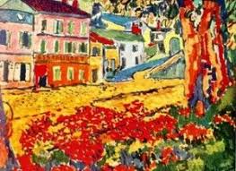 Maurice Vlaminck Le Restaurant De La Machine A Bougival 1906 Fauvismus Malerei Kunstproduktion