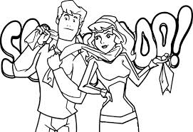Scooby doo and daphne coloring pages. Cute Scooby Doo Coloring Pages Free Coloring Sheets Scooby Doo Coloring Pages Monster Coloring Pages Scooby Doo Mystery Incorporated